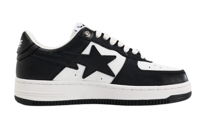 Top Bapesta #4 M1 ‘Black’ Matter Leahter Replica - etkick reps