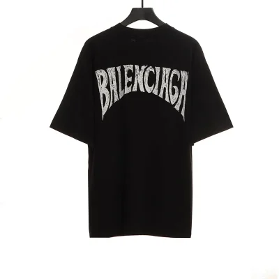 Balenciaga T-shirt with hand-drawn logo print - etkick reps au