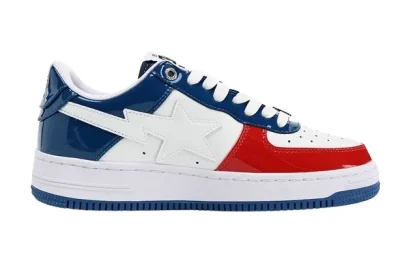 Bapesta FS-001 Low ‘Red White Blue’ - etkick reps au