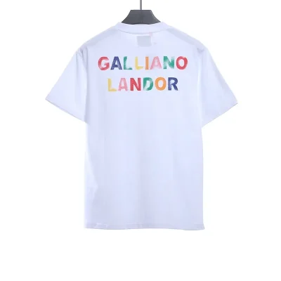 Gallery Dept Rainbow Letter Print T-Shirt - etkick reps au