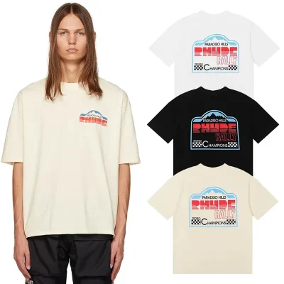 Rhude Paradiso Rally Print T-Shirt - etkick reps au