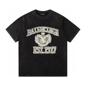 Balenciaga EST 1917 Print T-Shirt Replica