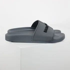 Balenciaga Flip-Flops mit Logo-Print Grey