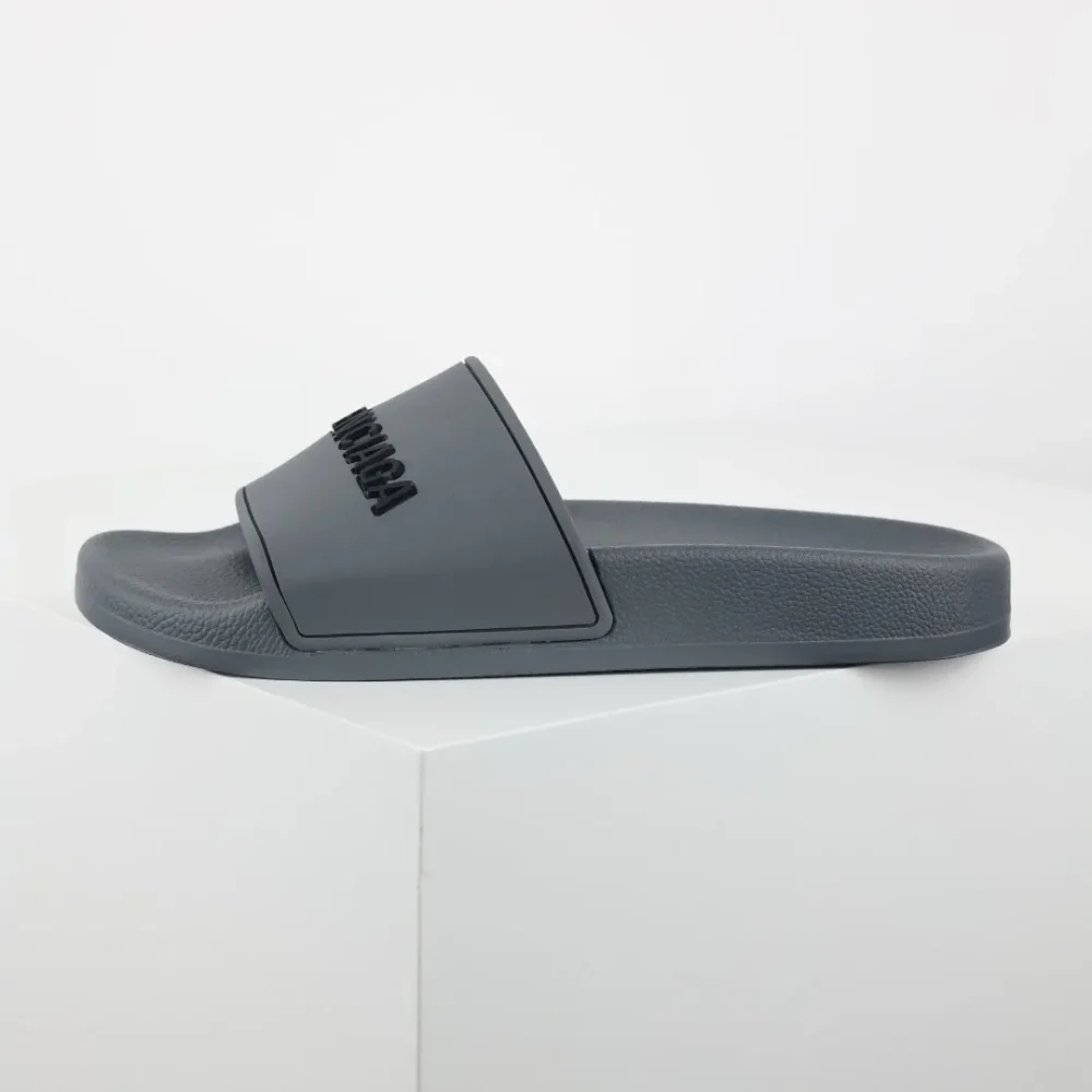 Balenciaga Flip-Flops mit Logo-Print Grey - etkick reps au