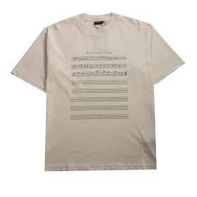 Balenciaga Music Note Print T-shirt