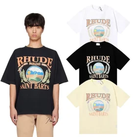 Rhude Beach Chair Print T-shirt