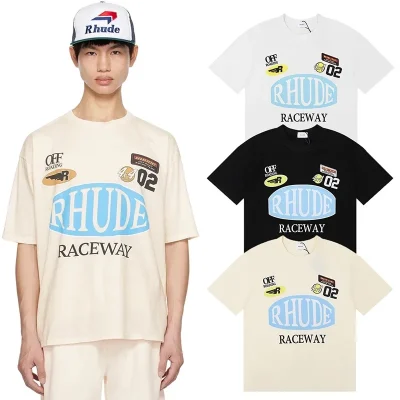 Rhude Graphic Print T-shirt - etkick reps au