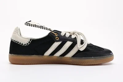 Samba Pony Tonal Low x Wales Bonner ‘Core Black’ - etkick reps au