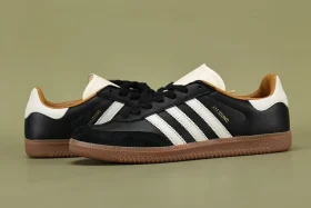 Adidas x JJJJound Samba OG Black Black Crystal White Gum