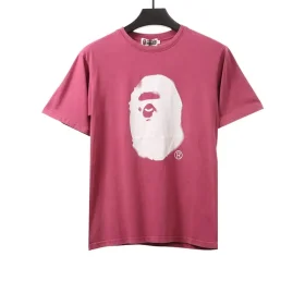 BAPE Dyed Monkey Head Print T-Shirt