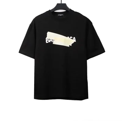 Balenciaga Band Embossed T-Shirt - etkick reps au