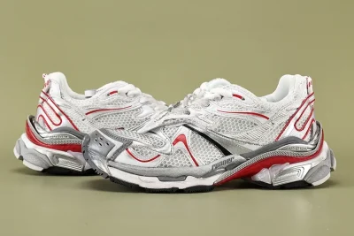 Balenciaga Runner 2 Grey White Red Sneaker - etkick reps au