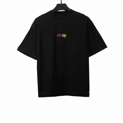 Balenciaga eBay Embroidery Co-Branded T-Shirt - etkick reps au