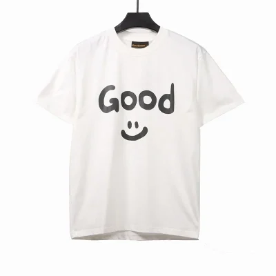 DREW Smiley Face Print T-Shirt - etkick reps au