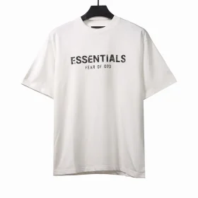 Fear Of God Essentials Broken Letter T-Shirt