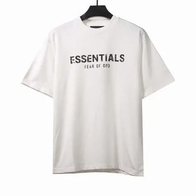 Fear Of God Essentials Broken Letter T-Shirt - etkick reps au