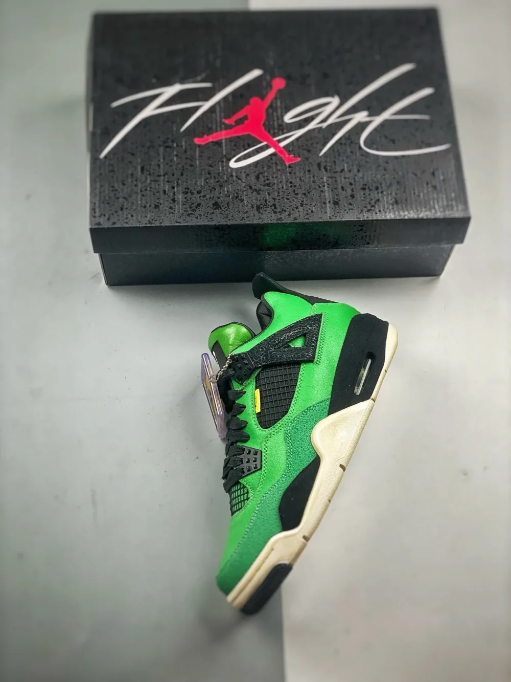 Jordan 4 Retro Manila Black Green - etkick reps au