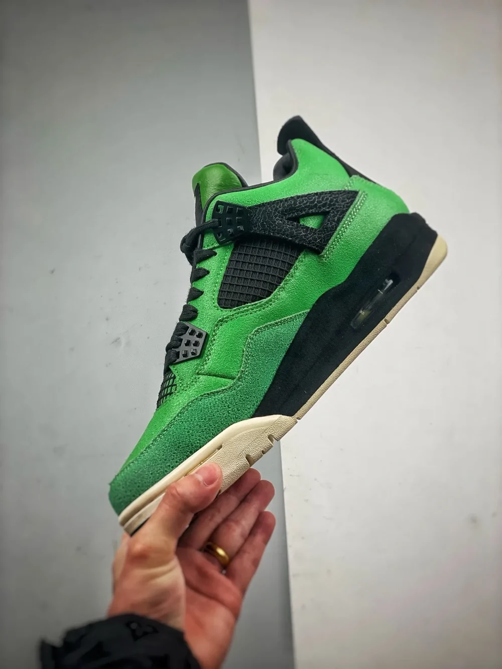 Jordan 4 Retro Manila Black Green - etkick reps au