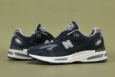 Nb 991V2 Made Of Suede Mesh And Synthetic Leather - etkick reps au