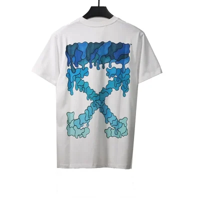 Off-White Melting Arrow Print T-shirt - etkick reps au