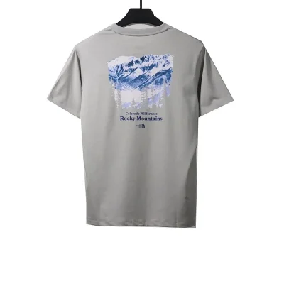 The North Face Rocky Mountain Print T-Shirt - etkick reps au