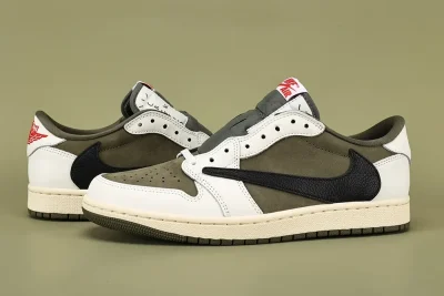 Travis Scott x Jordan 1 Low OG “Medium Olive” - etkick reps au