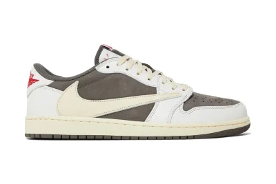 Travis Scott x Jordan 1 Low White Brown - etkick reps au