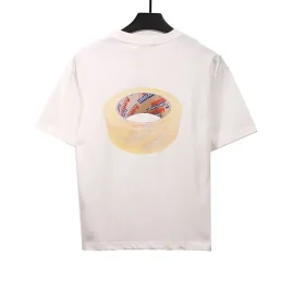 Balenciaga Transparent T-Shirt with Ribbon Print