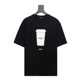 Balenciaga T-Shirt With Plastic Cup Print