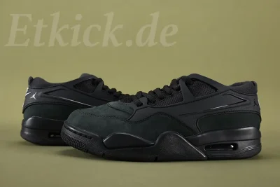 Air Jordan 4 RM Black Cat Low-Top Sneakers - etkick reps au