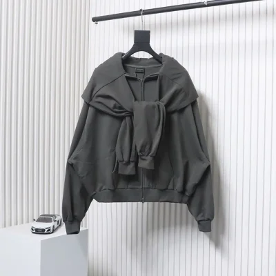 Balenciaga Fake Two Piece Zipper Jacket - etkick reps au