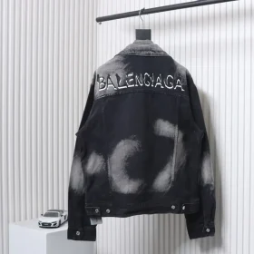 Balenciaga Graffiti Denim Jacket