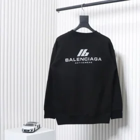 Balenciaga Lb Sweatshirt With Reflective Letter Logo