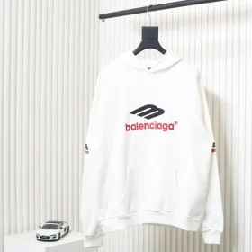 Balenciaga Red Double M Hoodie