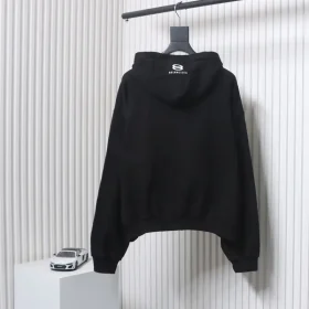 Balenciaga Simple Zip-Up Hoodie