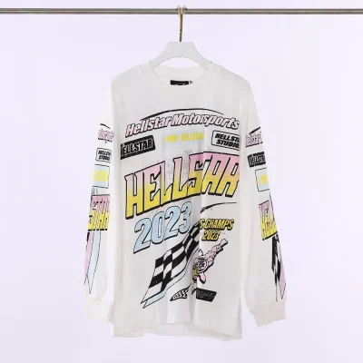 Hellstar Motorsport Design Classic Long Sleeve T-Shirt - etkick reps au