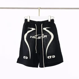 Hellstar Warm-up Shorts Black Top Version