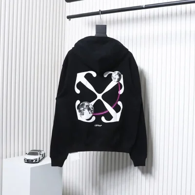 Off-White Moon Arrow Planet Hoodie - etkick reps au