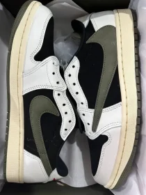 Travis Scott Air Jordan 1 Low OG "Olive" Promotion