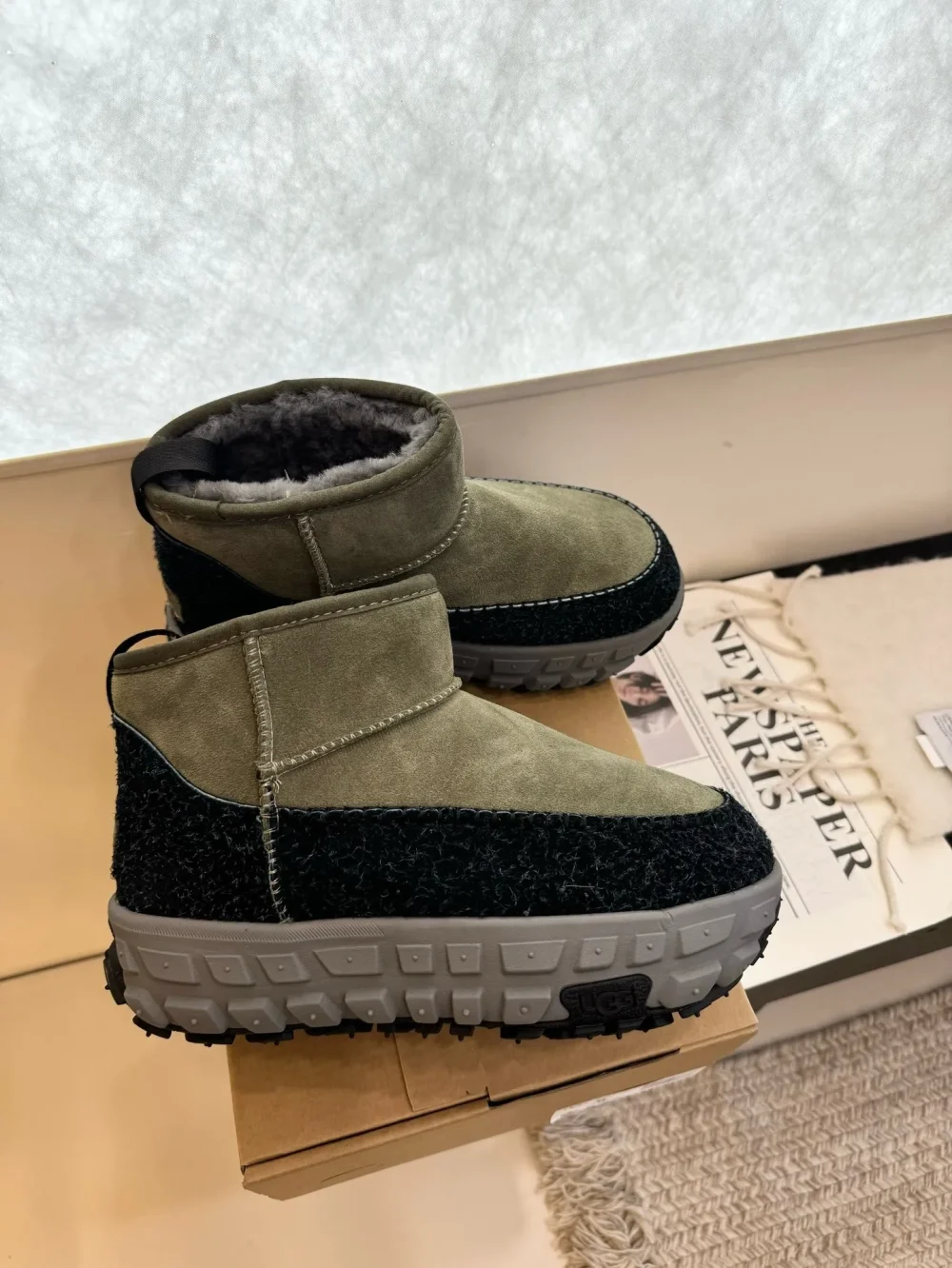 UGG Tires Men Olive Green - etkick reps au