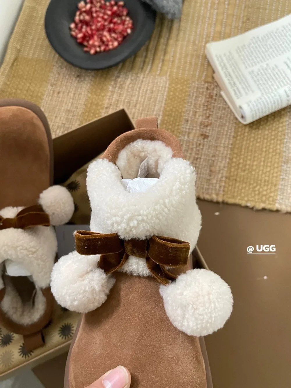 Ugg Double Ball Big Toe Boots Chestnut Brown - etkick reps au