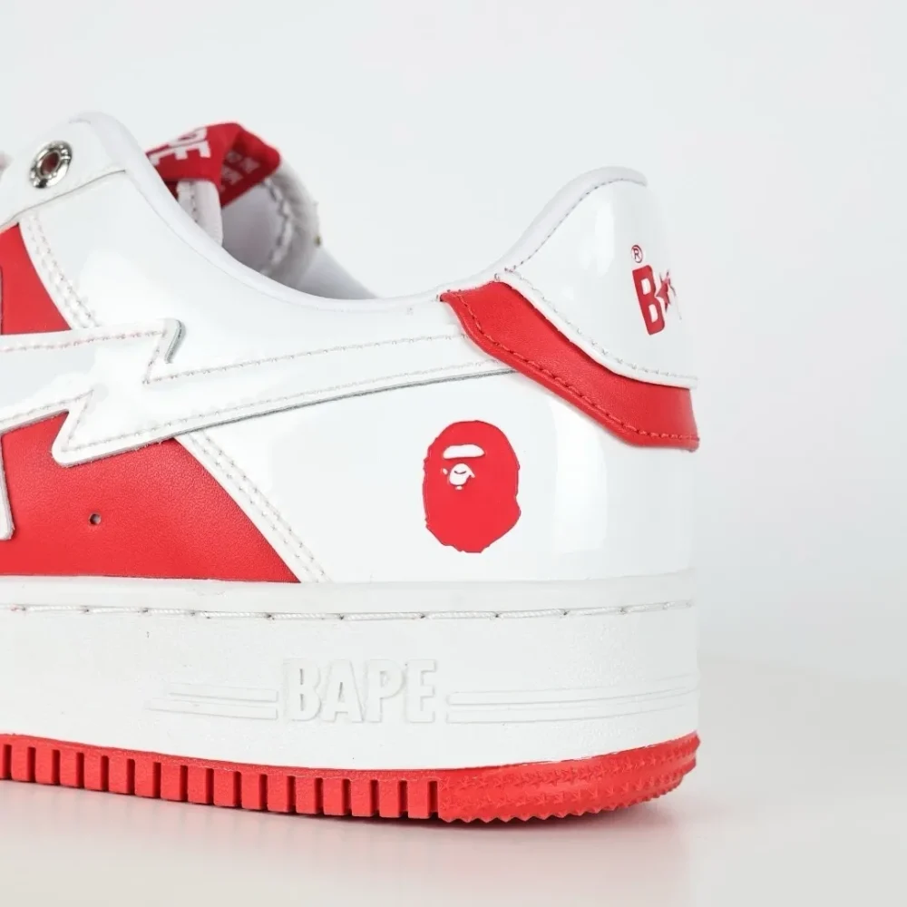 A BATHING APE STA SUEDE HEEL – WHITE - etkick reps au