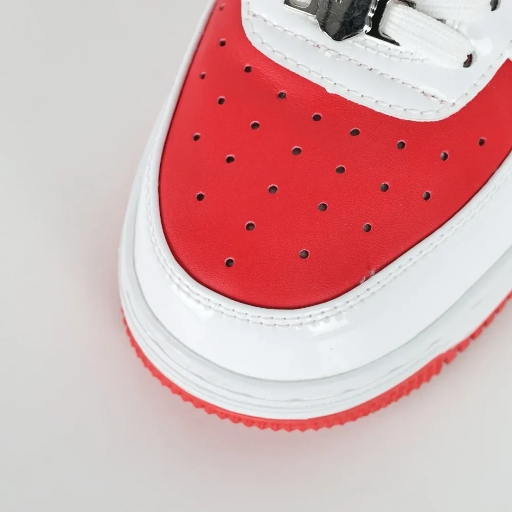 A BATHING APE STA SUEDE HEEL – WHITE - etkick reps au