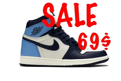 Air Jordan 1 Retro High Obsidian UNC Replica - etkick reps au