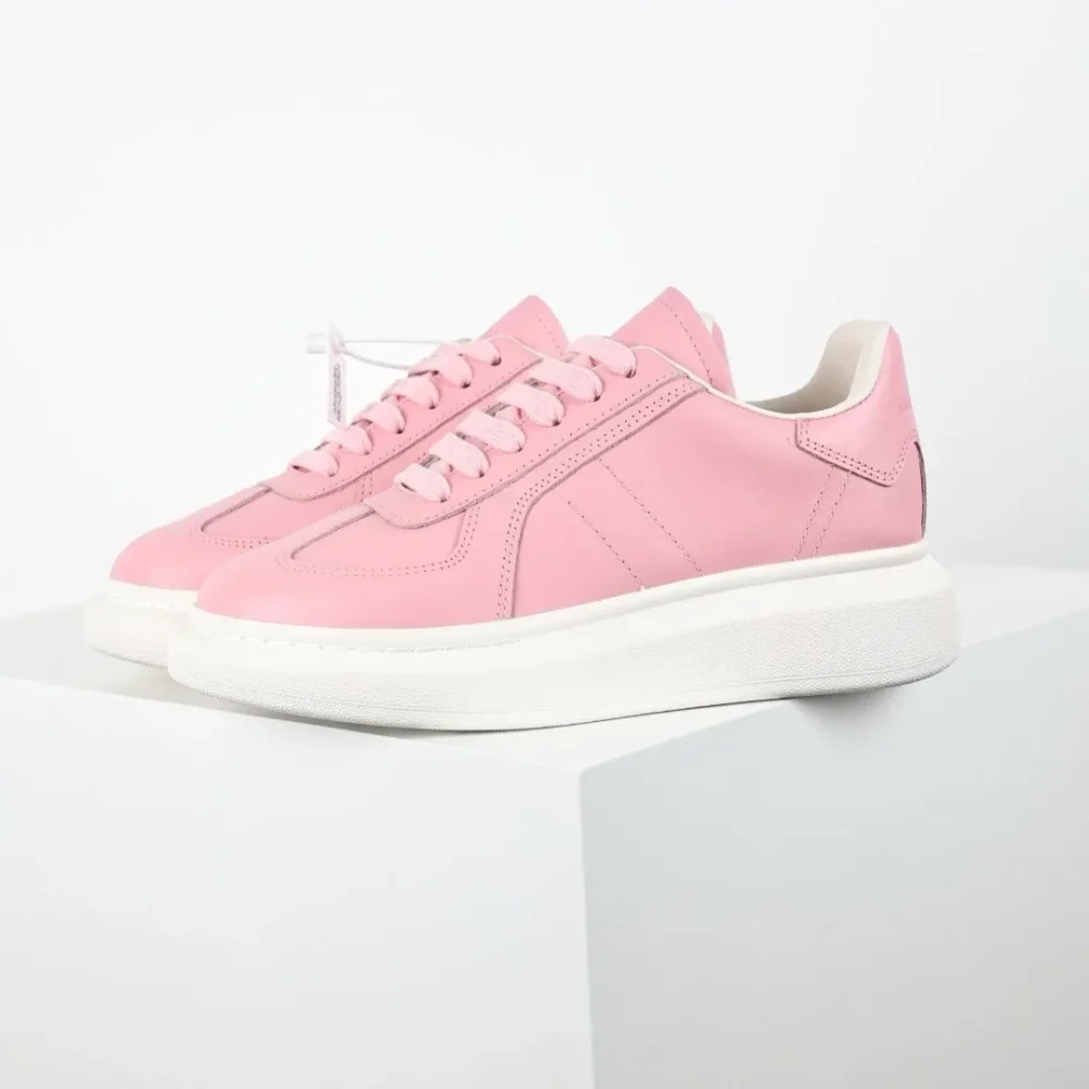 Alexander McQueen Low-Top-Sneaker Rosa - etkick reps au