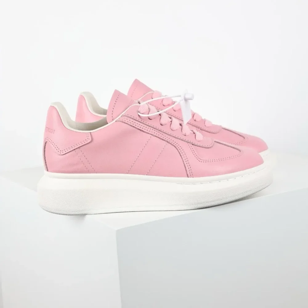 Alexander McQueen Low-Top-Sneaker Rosa - etkick reps au