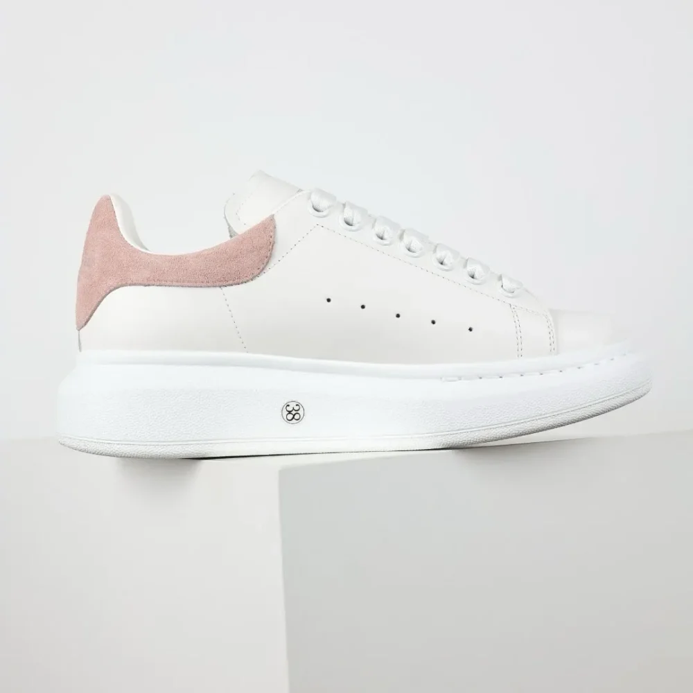 Alexander McQueen Oversized Sneaker White/Patchouli for Women - etkick reps au