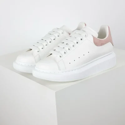 Alexander McQueen Oversized Sneaker White/Patchouli for Women - etkick reps au