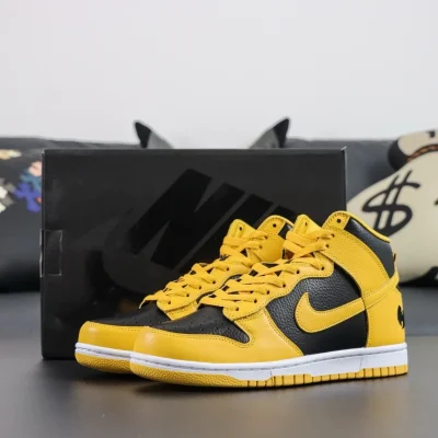 Dunk High SP “Varsity Maize” Sneakers Black and Yellow Replica - etkick reps au