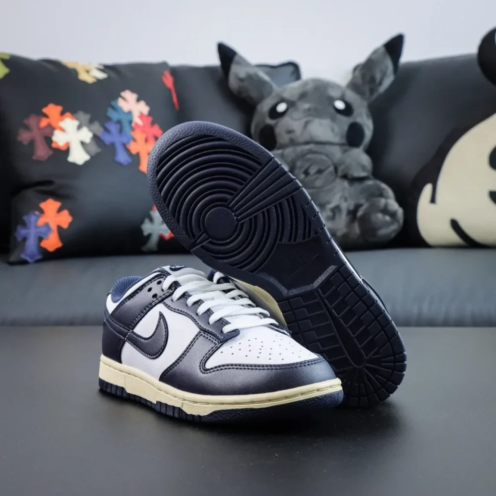 Dunk Low Midnight Navy Navy Blue Top Shoes - etkick reps au